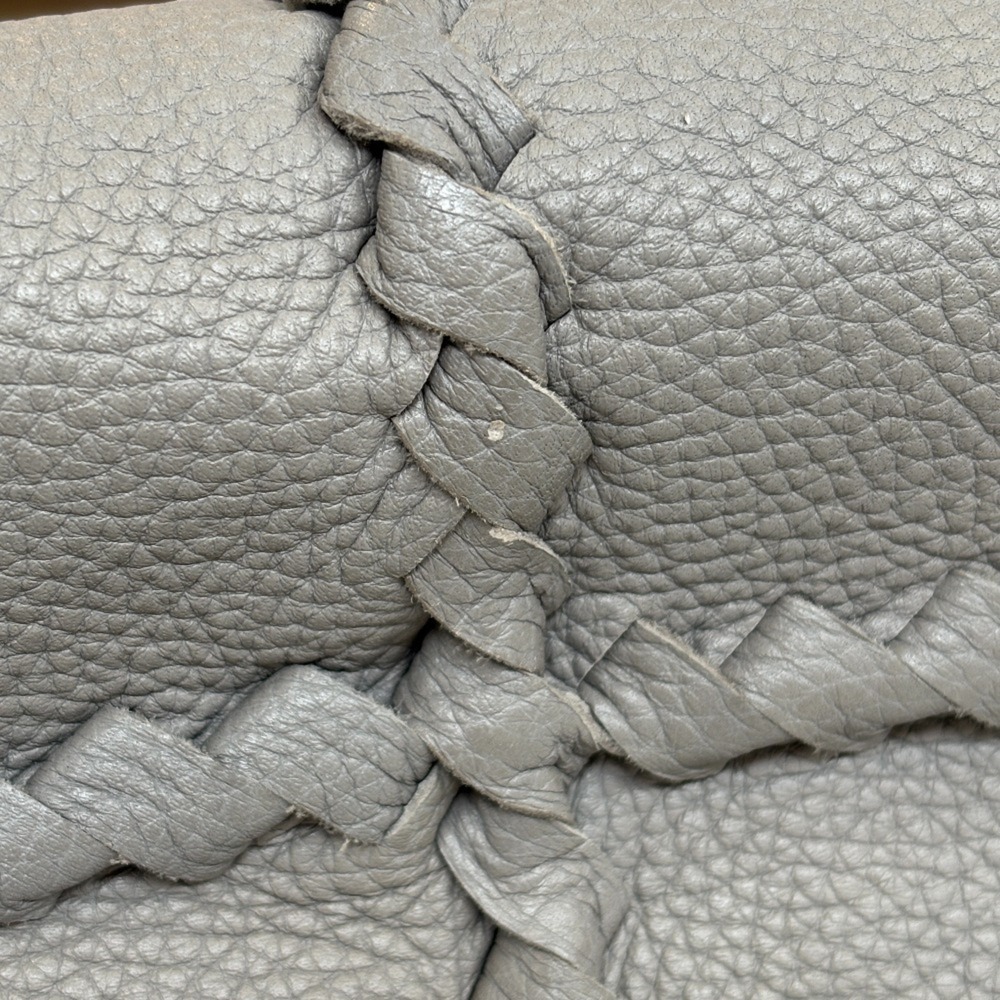 BOTTEGA VENETA Intrecciato 2-way handbag, gray, for women - Picture 15 of 16